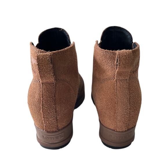 Sorel Women’s Size 6.5‎ Leather & Suede Tan Evie Chelsea Bootie - Picture 5 of 7